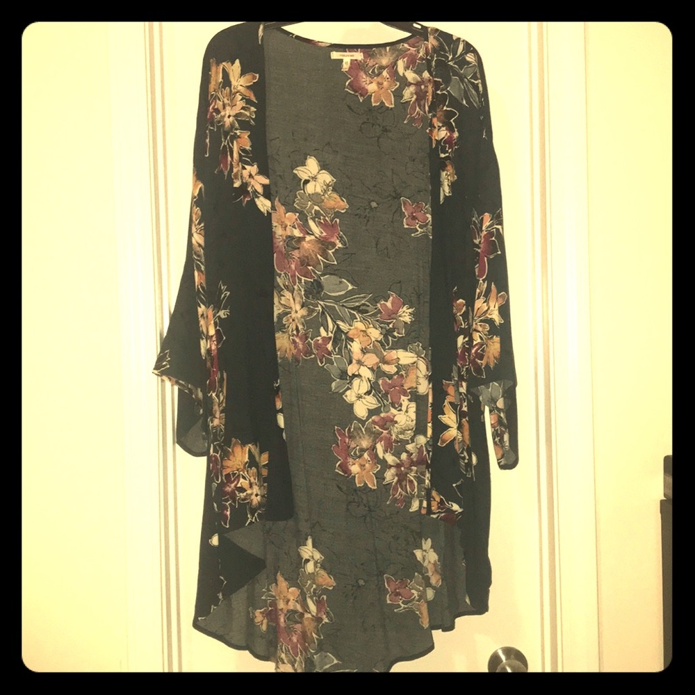 Floral kimono